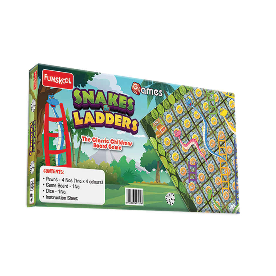 Funskool Snakes & Ladders | Family Board Game